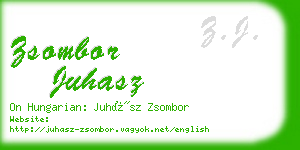 zsombor juhasz business card